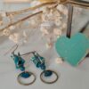 Boucles d'oreilles origami clemica