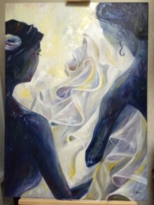 peinture à l'huile Jessica PATERNE