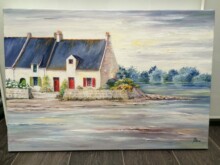 peinture à l'huile Jessica PATERNE